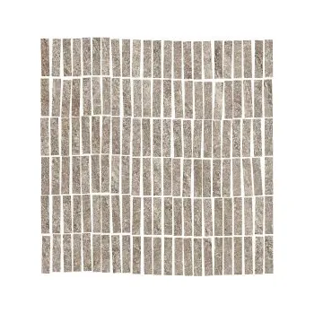 Obklad Deepstone Stick Hyper Obsidian - dlaždice mozaika 30x30 šedá DPSH997N