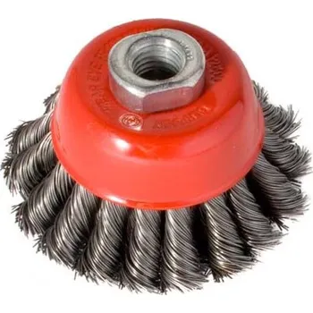 Dílna MAGG BL97009 Kartáč hrnkový 80, copánkový S 0,50 dvouřadý, závit M14x2