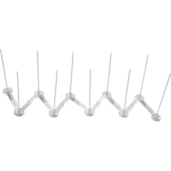 Odpuzovač zvířat Plastia Obrana proti holubům, 1 m, transparentní