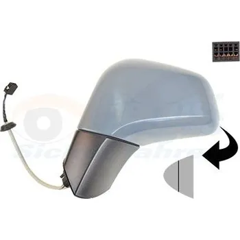 Auto zrcátko Vnější zpětné zrcátko VAN WEZEL 3815825