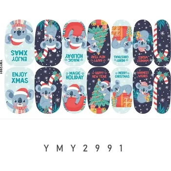 Nálepky na nehty | voděodolné samolepky | Krása a Styl - YMY2991