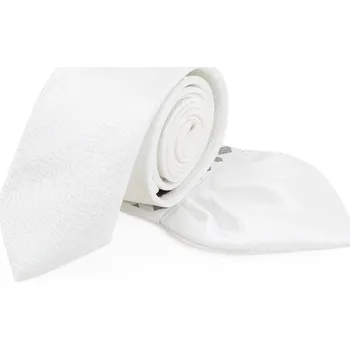 Kravata FERATT Svatební kravata s kapesníčkem L281