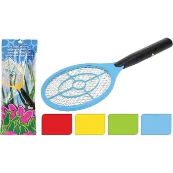 Plácačka na mouchu plácačka na mouchy elektrická 46x17cm, 3V, PH/kov mix barev