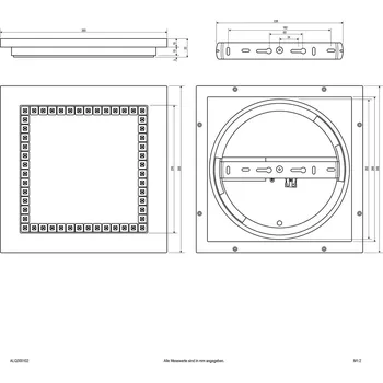EVN ALQ LED panel bílý 15W 30x30cm 3000K bílá LED 15 W celkem - Doprava zdarma