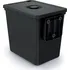 Odpadkový koš Prosperplast Systema Basic Flap 23 l koš s víkem černý