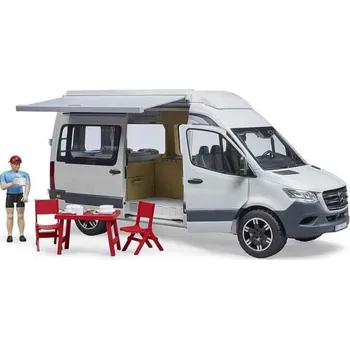 Bruder 02672 MB Sprinter Camper s figurkou