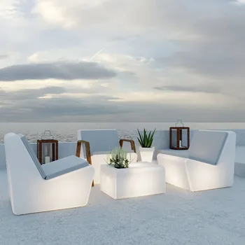 Lampička Newgarden Tarida Sit Arms LED křeslo Solar bílá LED 4 W celkem - Doprava zdarma