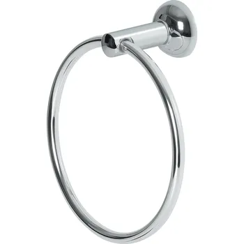Držák na ručník Spirella nástěnný kruhový držák na ručníky CAMPAGNE, chromovaná ocel
