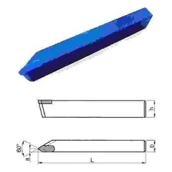 Příslušenstí k soustruhu DENAS 223770-32x20-S30 - Nůž soustružnický 32x20x170mm závitový 60° pravý S30 (P30), DIN 282