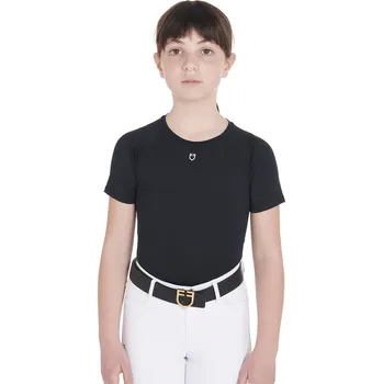 Chlapecké tričko EQUESTRO Triko multifunkční Equestro, dětské, černé 10 let