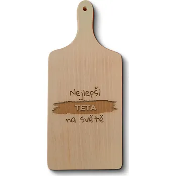Kuchyňské prkénko Prkénko - Nejlepší teta na světě