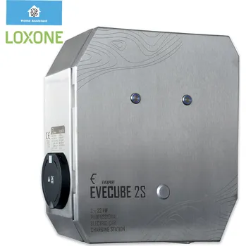 Nabíjecí stanice pro elektromobil EVECUBE 2S - 2x22kW AC nabíjecí stanice (OCPP 1.6J + Chytrý WebServer + RFID + měření spotřeby + Loxone / Home Assistant), Modul řízení výkonu MODBUS Ano (Kontroluje spotřebu energie), Typ připojení 2x nabíjecí zásuvka T2 (standardně)