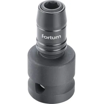 FORTUM 4790002 Adaptér rázový 1/2" čtyřhran na hroty 1/4"