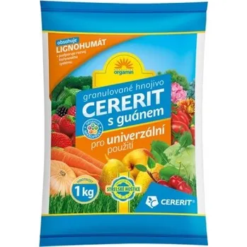 Hnojivo FORESTINA ORGAMIN Cererit s guánem a lignogumátem univerzální použití 1kg