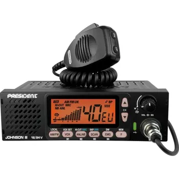 Vysílačka PRESIDENT JOHNSON III DIN