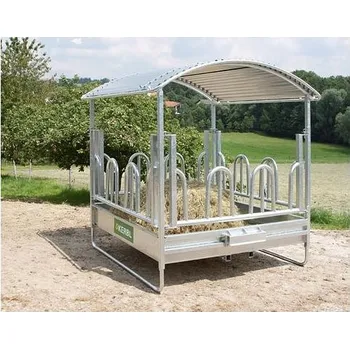 Příkrmiště čtyřhranné pro skot a koně STANDARD pozinkované 12 míst