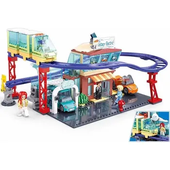 Stavebnice Sluban Sluban Metropolis M38-B1262 Prodejna Elektrovozů