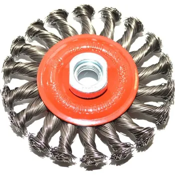 Brusný kartáč MAGG BL97024 Kartáč okružní 100, copánkový S 0,50, závit M14x2