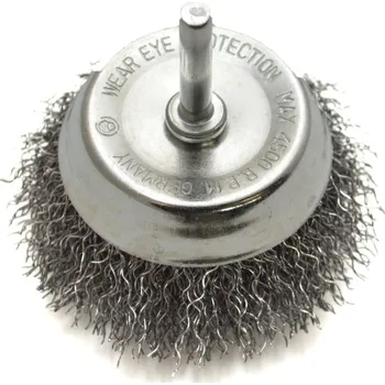Dílna MAGG BL97057 Kartáč hrnkový 63, vlnitý drát S 0,30, stopka