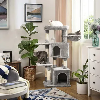 Škrabadlo Comfort šedé, 49x45x120 cm