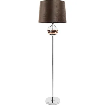 Stojací lampa Dekorační lampa AMORA tmavě hnědá