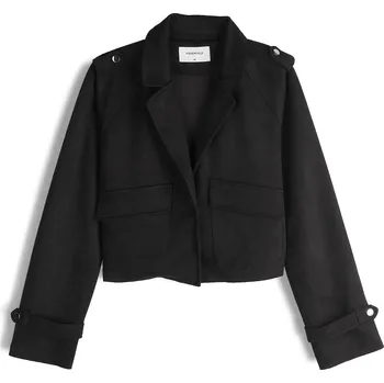 Dámská bunda GATE Přechodná bunda z imitace semiše 38 225-0524/89