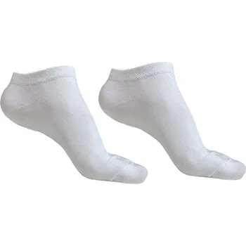 Pánské ponožky Kotníkové Ponožky bílé, MĚKKÉ, bavlněné, 5-balení 39-43