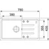 Granitový dřez Franke Malta BSG 611-78/39