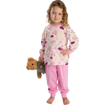 Bettymode Dětské pyžamo OVEČKA A MĚSÍC dlouhý rukáv, 92