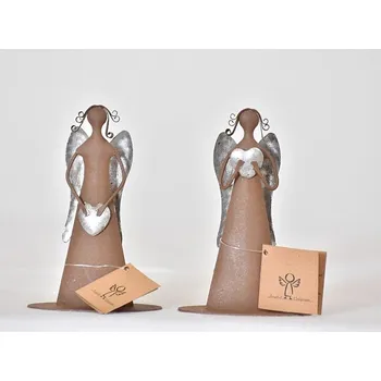 Plechový anděl Tiel 17,5 cm