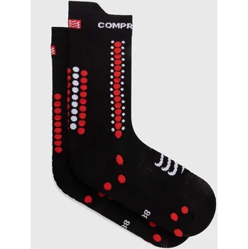Pánské ponožky Ponožky Compressport Pro Racing Socks v4.0 Bike XU00049B černá 99X, vel. 35/38