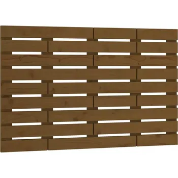 Čelo postele borovicové 81x63 cm, medově hnědá