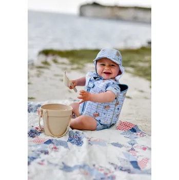 Plovací vesta Mikk-Line dívčí plovací vesta 1026 - Faded Denim Velikost: 1 - 2 roky