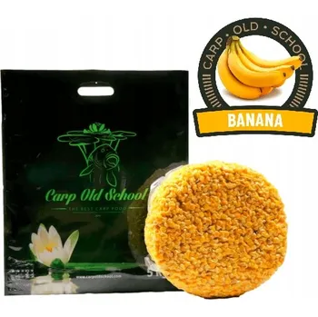 Návnadová surovina Kukuřice na vnadění Carp Old School - Banán 5kg