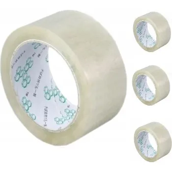 Lepicí páska Balicí páska 45mm/130M průhledná SILNÁ páska pro balení 4ks