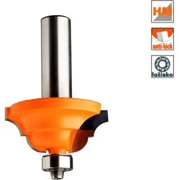 Fréza CMT Orange Tools C94138011 - Fréza profilová na dřevo pr. 42,8x18,5mm R=6,4 s ložiskem, stopka 8mm