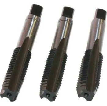 Závitořezný nástroj Bučovice Tools 110142 - Závitník sadový Metrický M14,0x1,25mm SADA, Nástrojová ocel (NO), ČSN 22 3010