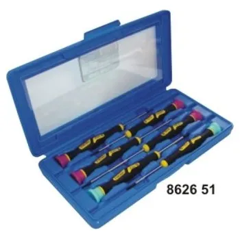 Sada nářadí Narex Bystřice 862651 Sada šroubováků 6-dílná, plochý + PHILLIPS, Bi-plast ruko