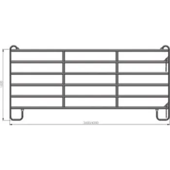 Plot Panel Texas 4,2 m rozměr 1600x4200 mm