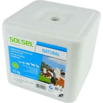 solný liz 33200 Solný liz SOLSEL Natural, sůl, kostka 10 kg - 1 ks