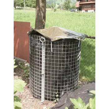 Krycí plachta Plastia Krycí plachta na kompostovací mříž, d 1,2m-200g/qm-UV-stabil