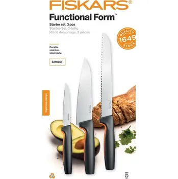 FISKARS Functional Form 1057559 špikovací nůž 11 cm 3 ks