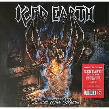Zahraniční hudba LP Iced Earth: Enter The Realm LTD 2025 Red Vinyl Limited Edition