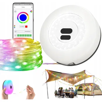 Vánoční světelná dekorace Světelná girlanda Bedee 6 cm síťovaná, vícebarevná