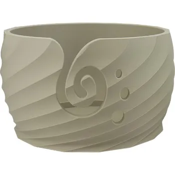 Organizér galanterie Pro Háčkování Miska na klubíčko OPTIK, M pouštní duna