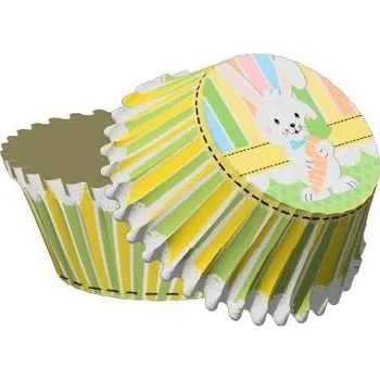 Velikonoční dekorace Velikonoční papírové košíčky č.1 / 50 ks