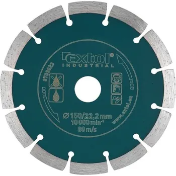 Řezný kotouč Extol 8703035 Kotouč diamant řez segmentový Grab Cut, suché řezání, 230x22,2x3,2