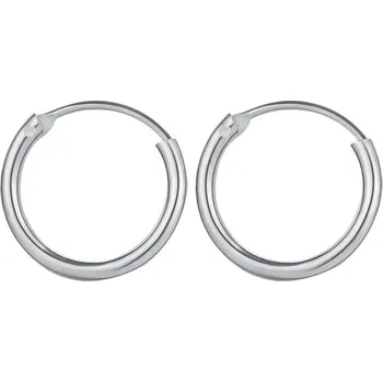 Náušnice Minimalistické kruhové náušnice - stříbrná-200003757