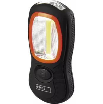 Svítilna Emos P3883 Svítilna pracovní COB LED + LED 200 lm, 3x AAA