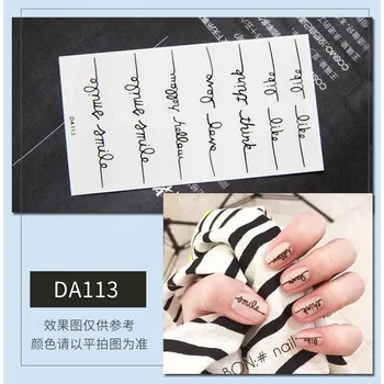 Nálepky na nehty | voděodolné samolepky | Krása a Styl - DA113